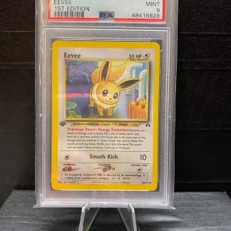 2001 Pokemon Eevee 1st Edition Neo Discovery #38 PSA 9 Mint