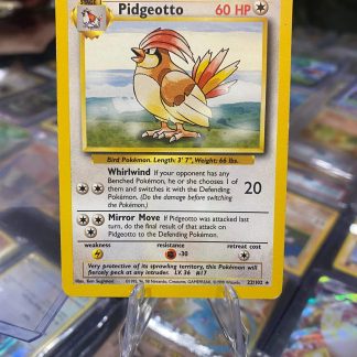 1999 Pokemon Pidgeotto Base Set Unlimited 22 of 102 Heavily Played