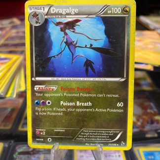 2014 Pokemon Dragalge XY Flashfire 71 of 106 Moderately Played