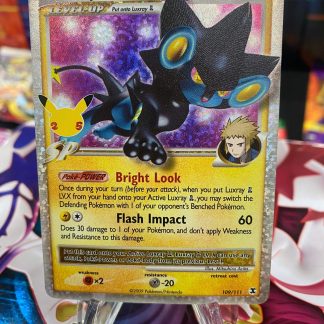 2009 Pokemon Luxray GL LV. X 25th Anniversary Celebrations 109 of 111 Holo Mint