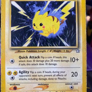 2000 Pokemon Pikachu Neo Genesis 70 of 111 Heavily Played
