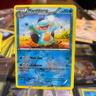 2015 Pokemon Marshtomp XY Priminal Clash 34 of 160 Reverse Holo Lightly Played