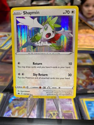 2021 Pokemon Shaymin Chilling Reign 123 of 198 Holo Mint