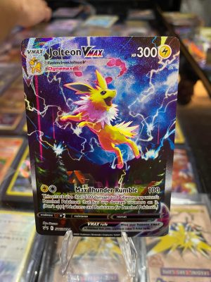 2021 Pokemon Jolteon Vmax Sword & Shield Black Star Promo Full Art SWSH184 Holo Mint