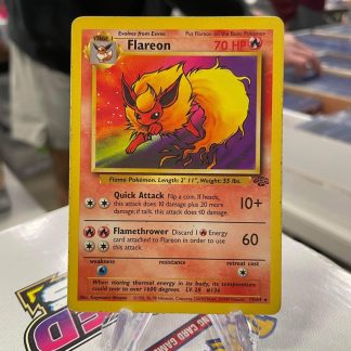 1999 Pokemon Flareon Jungle 19 of 164 Heavily Played