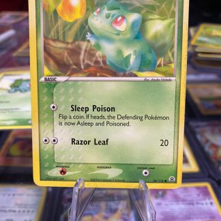 2004 Pokemon Bulbasaur EX FireRed & LeafGreen 54 of 112 Near Mint