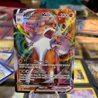2021 Pokemon Lycanroc VMax Evolving Skies Full Art 092 of 203 Holo Near Mint
