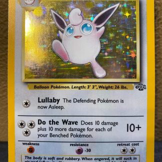 1999 Pokemon Wigglytuff Jungle 16 of 64 Holo Moderately Played