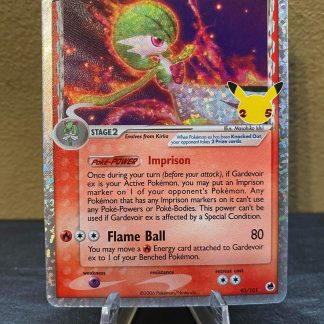 2006 Pokemon Gardevoir 25th Anniversary Celebrations 93 of 101 Holo Near Mint