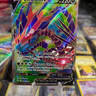 2020 Pokemon Eternatus V Black Star Promo Full Art SWSH044 Holo Mint