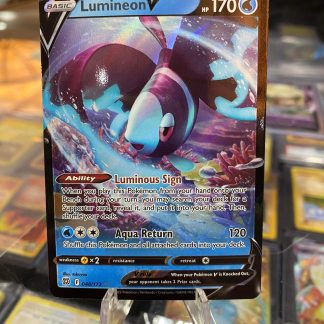 2022 Pokemon Lumineon V Sword & Shield Brilliant Stars Full Art 040 of 172 Holo Mint