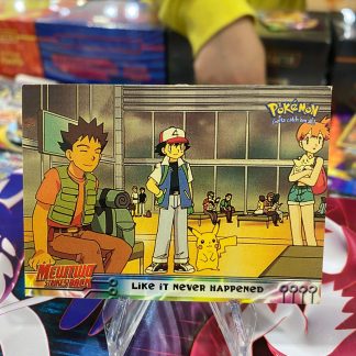 1999 Pokemon Topps Like It Never Happened #40 Mewtwo Strikes Back Lightly Played