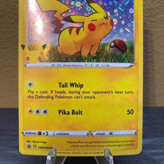 2020 Pokemon Pikachu 25th Anniversary Celebrations General Mills Promo SWSH039 Holo Near Mint