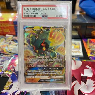 2017 Pokemon Mashadow GX Sun & Moon Burming Shadows #80 PSA 9 Mint