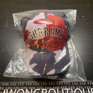 2022 Sup Nike Arc Corduroy 6-Panel Red Camo
