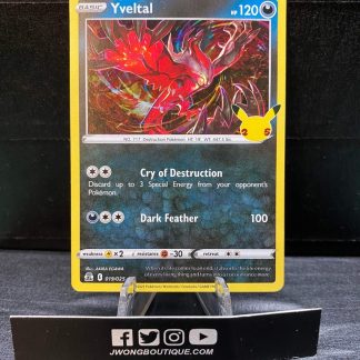 2021 Pokemon Yveltal 25th Anniversary Celebrations 019 of 025 Reverse Holo Near Mint