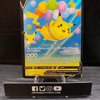 2021 Pokemon Flying Pikachi V 25th Anniversary Celebrations Full Art 006 of 025 Holo Mint