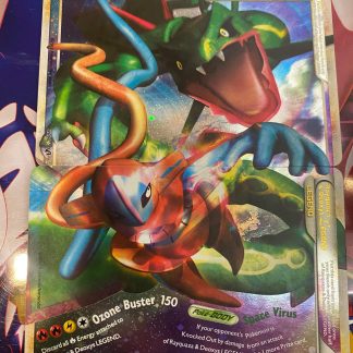 2010 Pokemon Rayquaza & Deoxys Legend Undaunted 90 of 90 Holo Near Mint