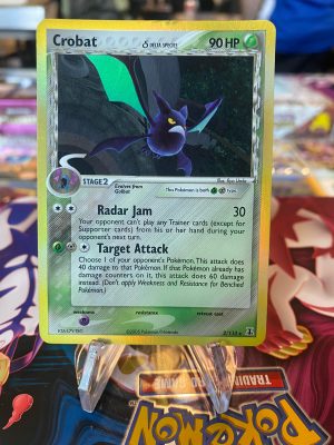 2005 Pokemon Crobat EX Delta Species 2 of 113 Holo Near Mint