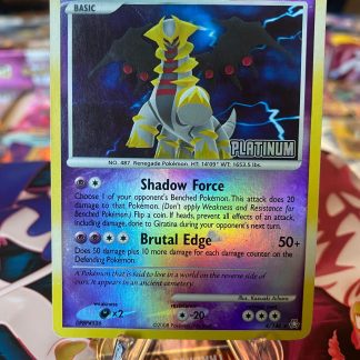 2008 Pokemon Giratina Legends Awakened Platinum Stamped 4 of 146 Reverse Holo Near Mint