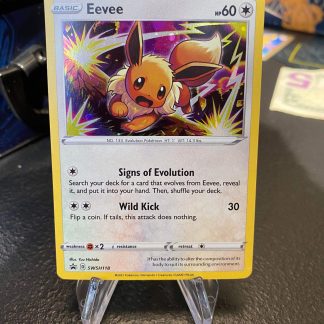 2021 Pokemon Eevee Sword & Shield Black Star Promo SWSH118 Holo Mint