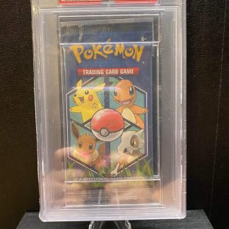 2019 Pokemon Let's Go Kanto General Mills 3 Card Mini Pack PSA 9 Mint