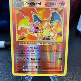 2016 Pokemon Charizard XY Evolutions Set 11 of 108 Reverse Holo Mint