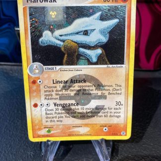 2004 Pokemon Marowak EX Fire Red & Leaf Green 7 of 112 Reverse Holo Mint