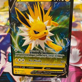 2021 Pokemon Jolteon Sword & Shield Black Star Promo Full Art SWSH151 Holo Mint