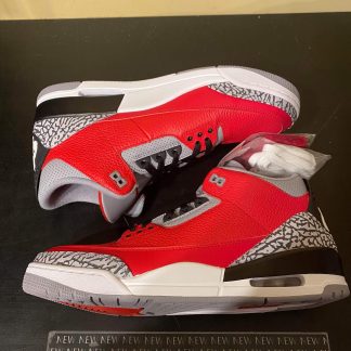 2020 Nike Air Jordan III Retro Fire Red Cement (Nike Chi)