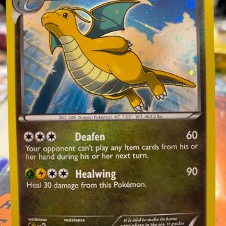 2013 Pokemon Dragonite Plasma Freeze Cosmos Holo 83 of 116 Near Mint