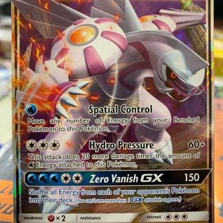 2018 Pokemon Palkia GX Ultra Prism Holo 101 of 156 Lightly Played