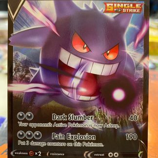 2021 Pokemon Gengar V Fusion Strike Holo 156 of 264 Mint