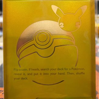 2021 Pokemon Poke Ball Celebrations Ultra Premium Gold Promo Card SWSH146 Sealed