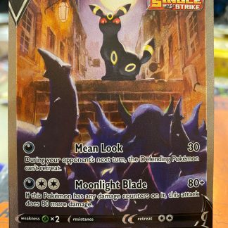 2021 Pokemon Umbreon V SWSH Evolving Skies Holo 189 of 203 Mint