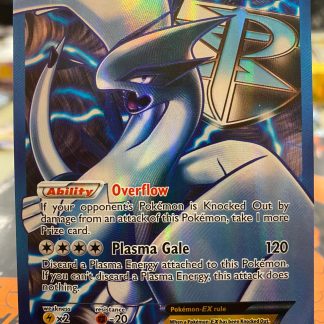 2013 Pokemon B&W FA/Lugia EX Plasma Storm Holo 134 of 135 Lightly Played