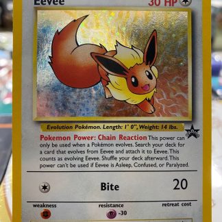 2000 Pokemon Black Star Promo Eevee Holo #11 Near Mint
