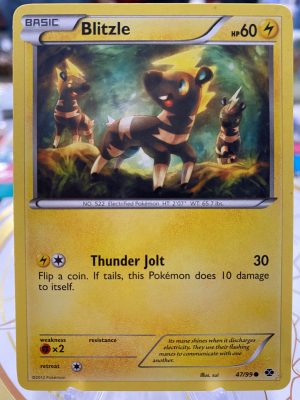 2021 Pokemon Blitzle 47 of 99 Moderate Played