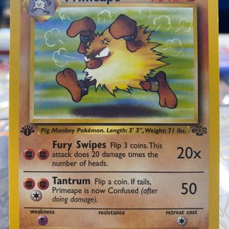 1999 Pokemon Primeape Jungle 1st Edition 43 of 64 Near Mint
