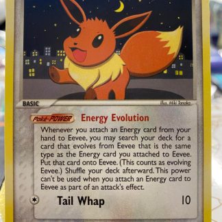 2005 Pokemon EX Unseen Force Eevee 55 Of 115 Lightly Played