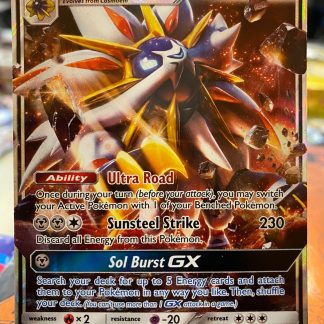 2016 Pokemon Solgaleo GX Sun & Moon Holo 89 of 149 Near Mint