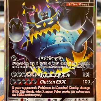 2017 Pokemon Guzzlord GX Crimson Invasion Holo 63 of 111 Near Mint