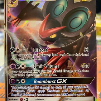 2017 Pokemon Noivern GX Sun & Moon Burning Shadows Holo 99 of 147 Lightly Played