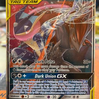 2019 Pokemon Greninja & Zoroark GX Sun & Moon Unbroken Bonds Holo 107 of 214 Mint