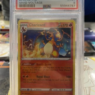 2020 Pokemon Charizard SWSH Vivid Voltage PSA 9 #025 Mint