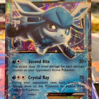 2016 Pokemon Glaceon EX Fates Collide Holo 20 of 124 Mint