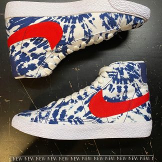 2020 Nike Blazer Mid SE University Blue Tie Dye Youth