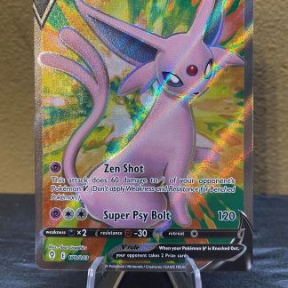 2021 Pokemon Espeon V SWSH Evolving Skies Holo 179 of 203 Near Mint