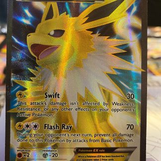 2017 Pokemon Jolteon EX Eevee Eeveelution Full Art 28a of 83 Holo Mint