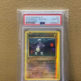2016 Pokemon Magnemite XY Evolutions #37 Reverse Foil PSA 10 Gem Mint
